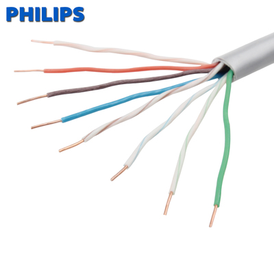 飞利浦五类无氧铜纯铜线芯网线评测 家庭办公与监控网络的可靠选择